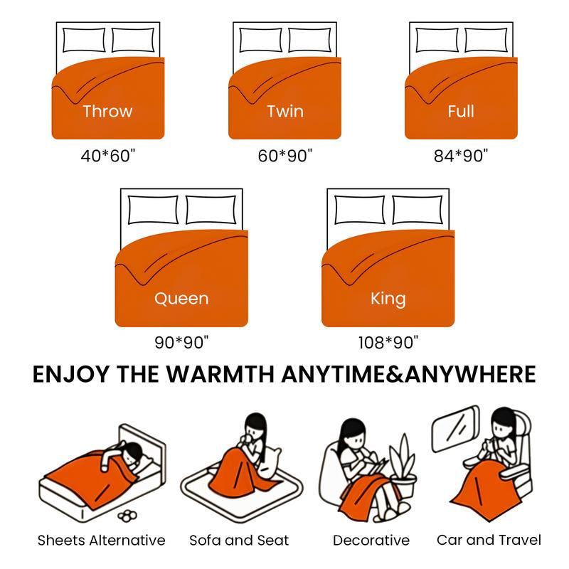 Thickened Striped Flannel Blanket – Luxuriously Soft and Cozy Plush Throw for Ultimate Comfort and Warmth, Perfect for Home Decor and Travel